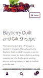 Mobile Screenshot of bayberryquilts.com